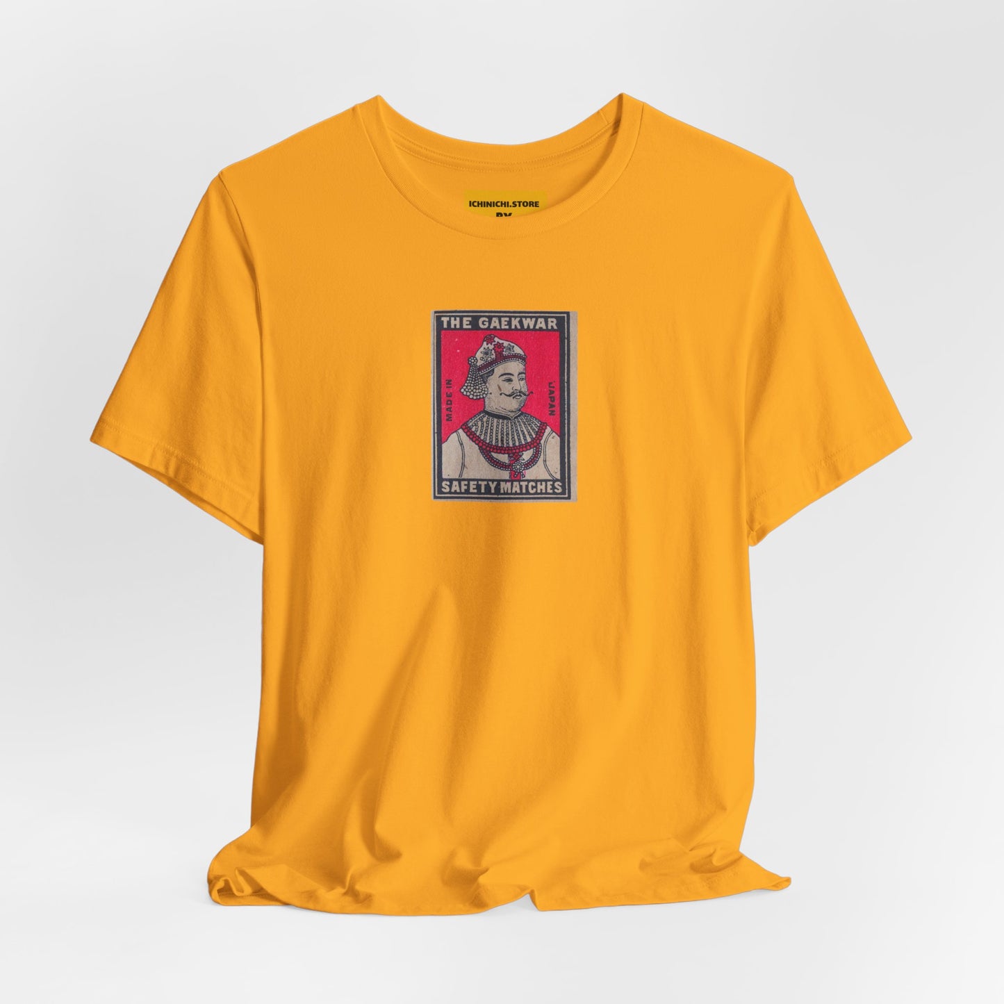 The Gaekwar Vintage Matchbox Label Unisex Tee