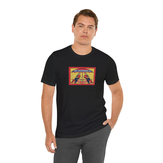The Inseparables , Vintage Japanese Matchbox Label Unisex Tee | Samuel's Kobe Archive