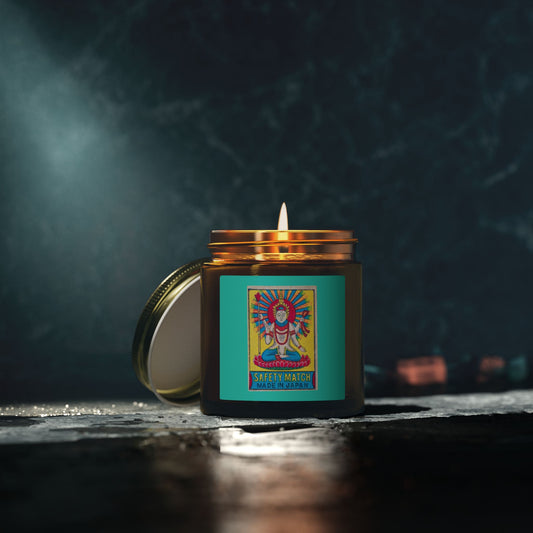 Hindu Deity Safety Match ,Vintage Japanese Matchbox Label Scented Candle | India Export Archive