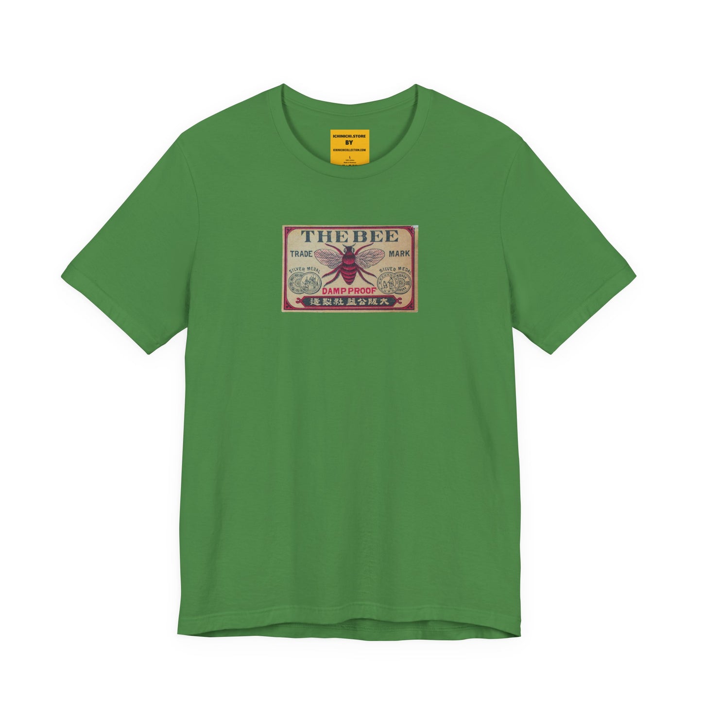 The Bee Trade Mark — Vintage Japanese Matchbox Label Unisex Tee