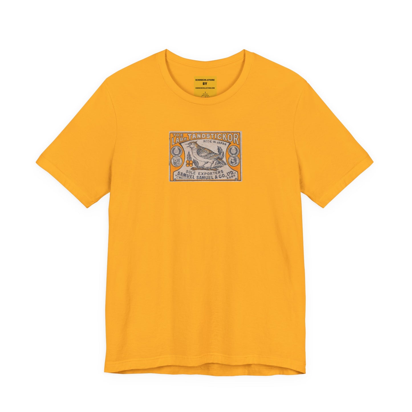 The Lark Samuel Samuel Kobe Vintage Japanese Matchbox Label Unisex Tee
