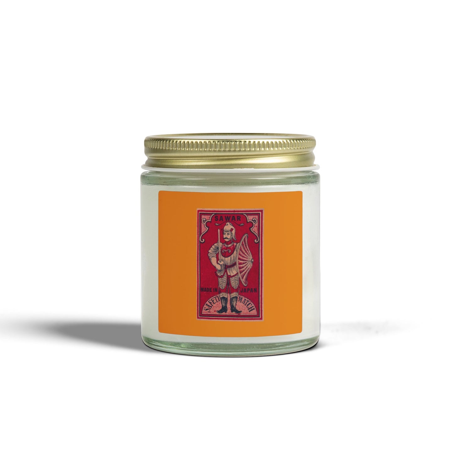 Sawar Safety Match , Vintage Japanese Matchbox Label Scented Candle | India Export Archive