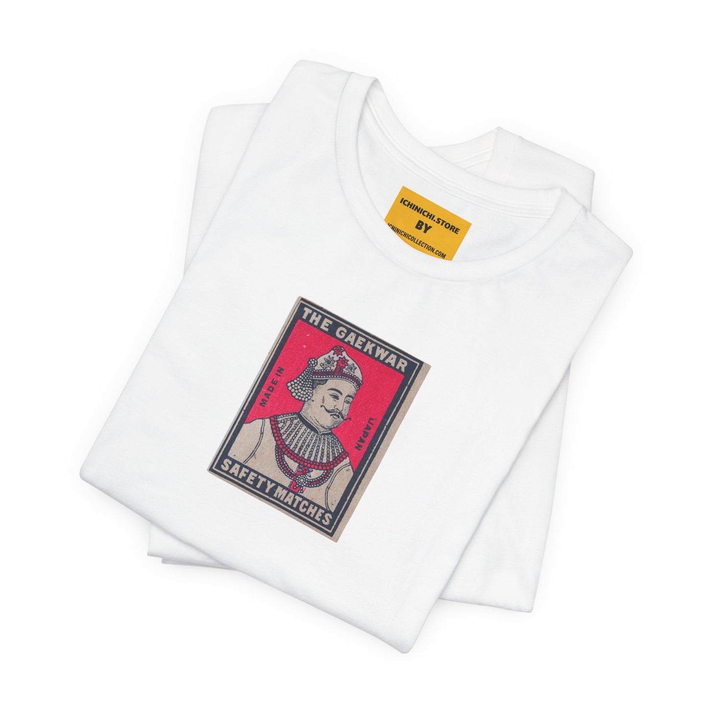 The Gaekwar Vintage Matchbox Label Unisex Tee