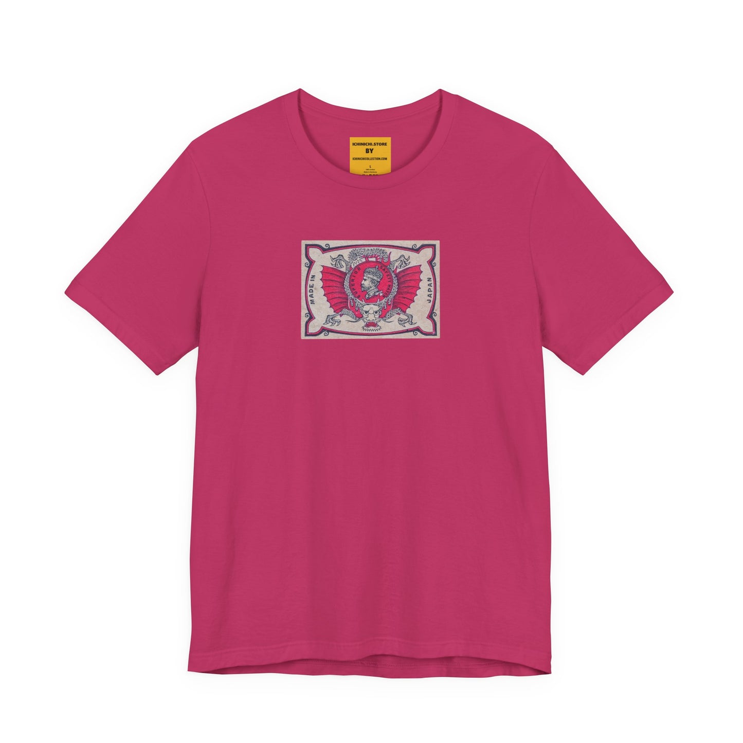 Superior Match Winged Officer Vintage Japanese Label Unisex Tee
