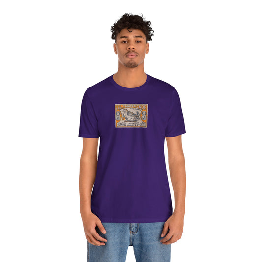The Lark Samuel Samuel Kobe Vintage Japanese Matchbox Label Unisex Tee