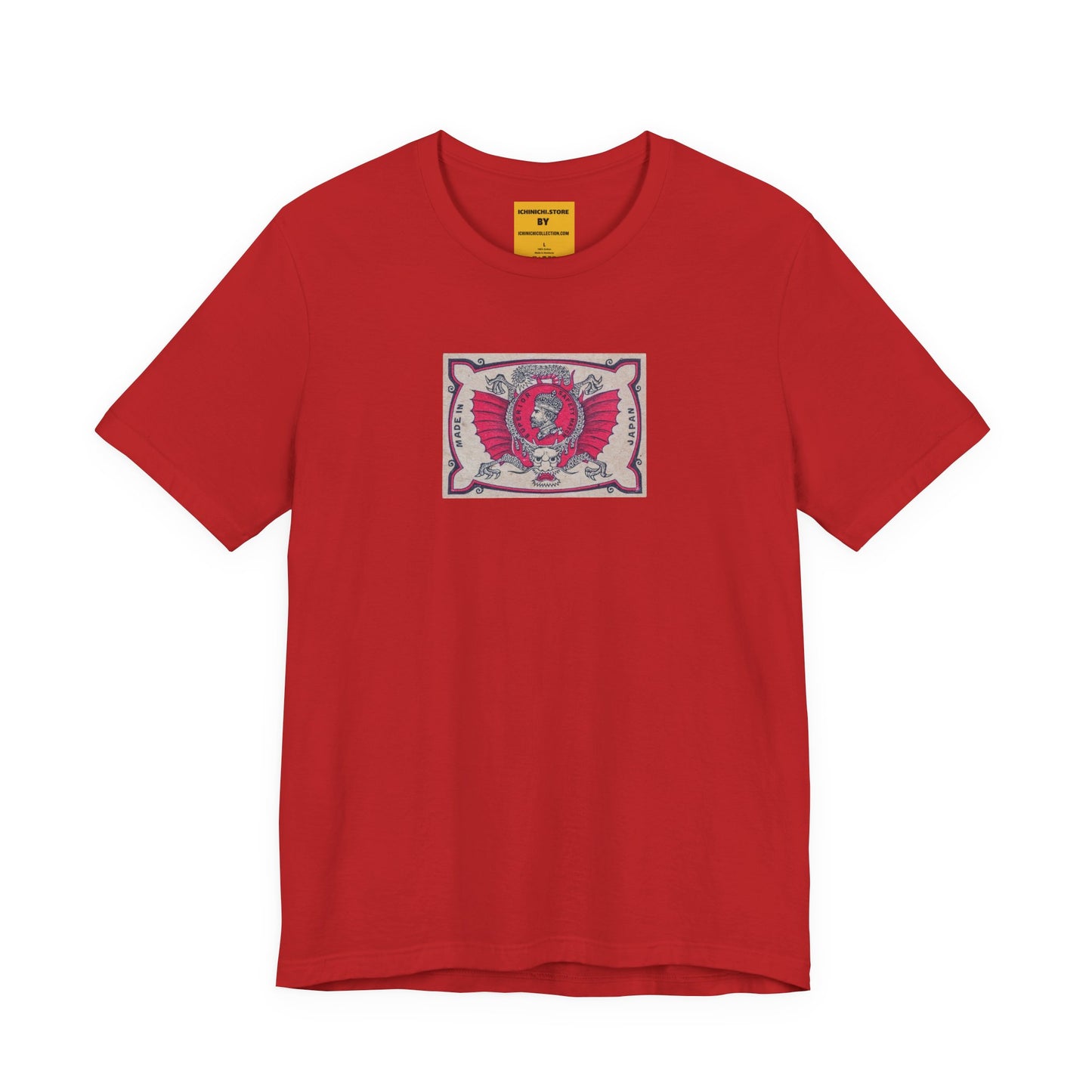 Superior Match Winged Officer Vintage Japanese Label Unisex Tee