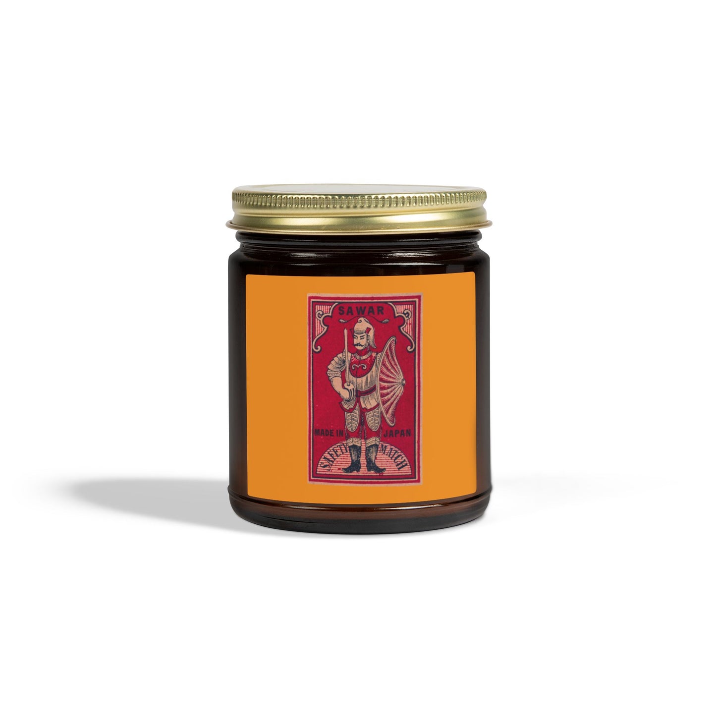 Sawar Safety Match , Vintage Japanese Matchbox Label Scented Candle | India Export Archive