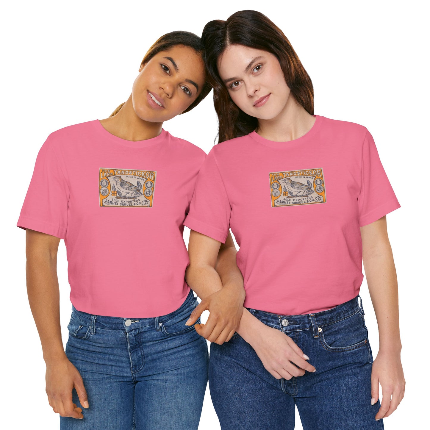 The Lark Samuel Samuel Kobe Vintage Japanese Matchbox Label Unisex Tee