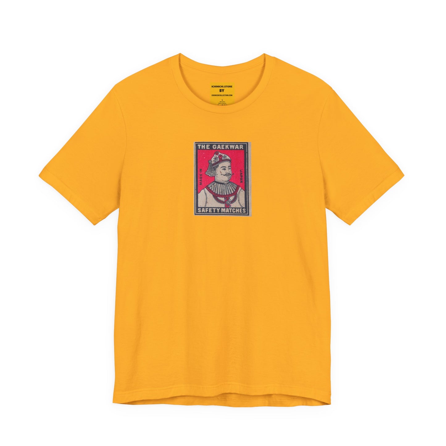 The Gaekwar Vintage Matchbox Label Unisex Tee