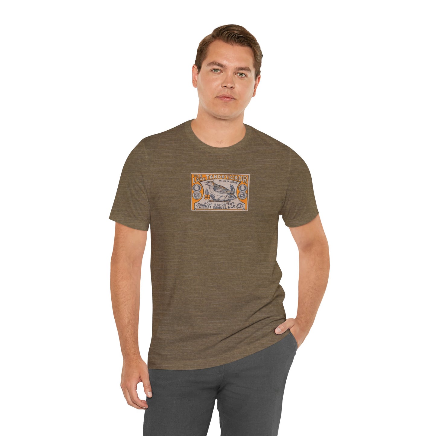 The Lark Samuel Samuel Kobe Vintage Japanese Matchbox Label Unisex Tee