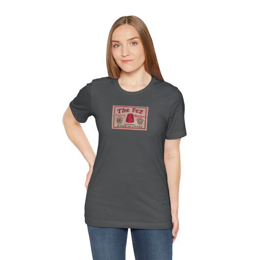 The Fez Safety Matches Vintage Japanese Matchbox Label Unisex Tee