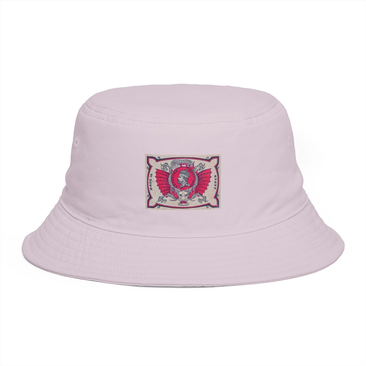 Superior Match Winged Officer Vintage Label Bucket Hat