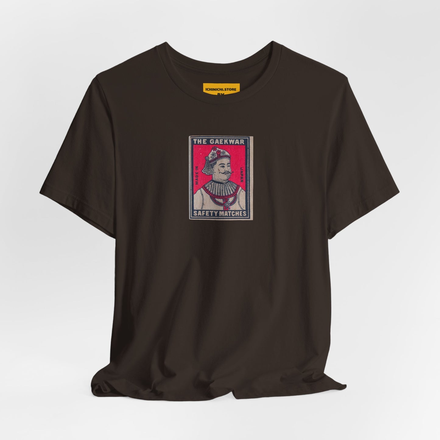 The Gaekwar Vintage Matchbox Label Unisex Tee