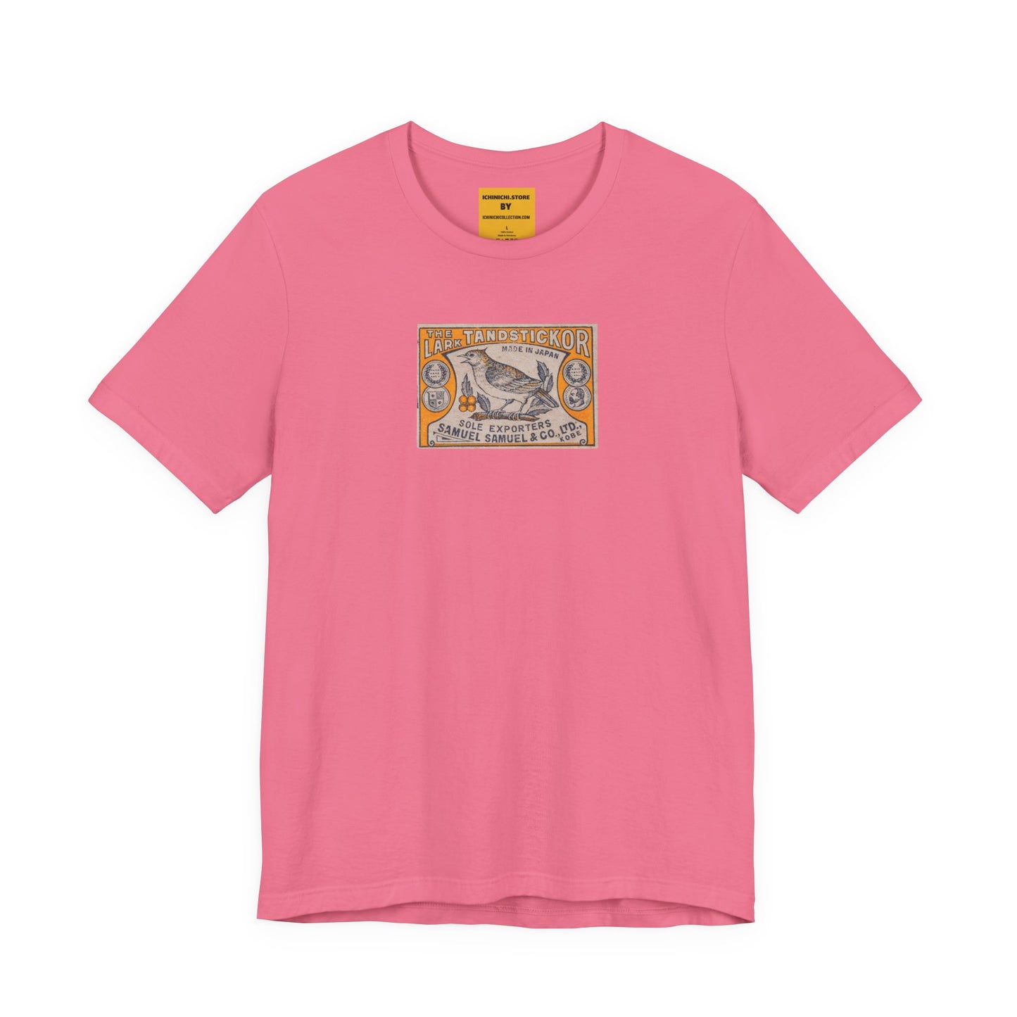 The Lark Samuel Samuel Kobe Vintage Japanese Matchbox Label Unisex Tee