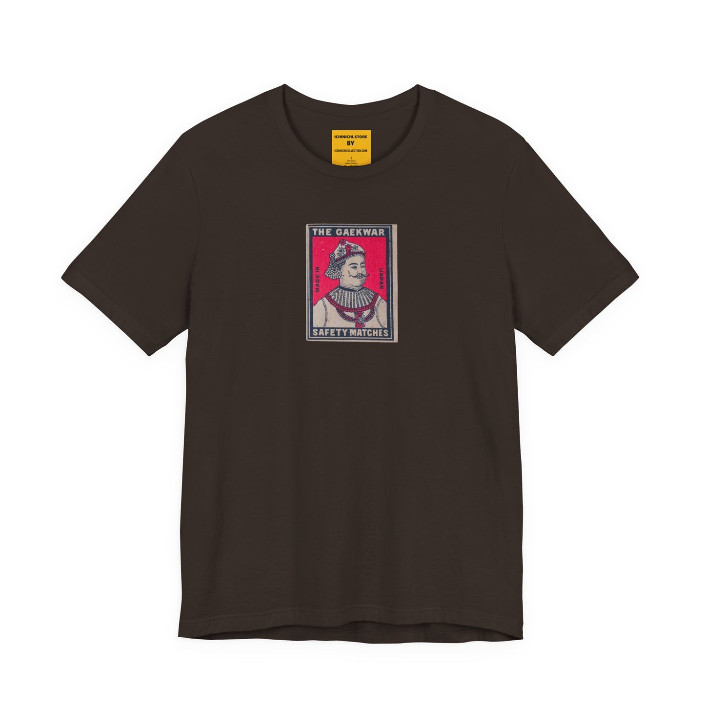 The Gaekwar Vintage Matchbox Label Unisex Tee