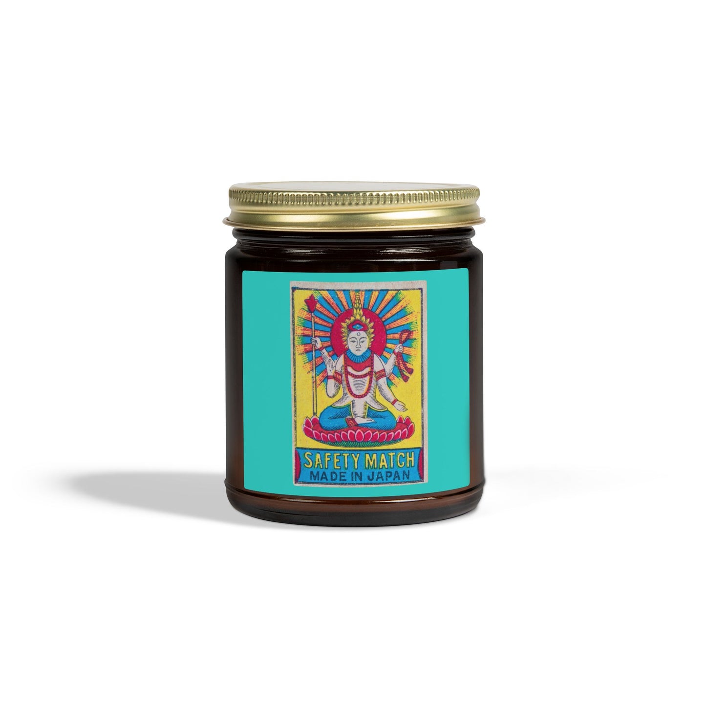 Hindu Deity Safety Match ,Vintage Japanese Matchbox Label Scented Candle | India Export Archive
