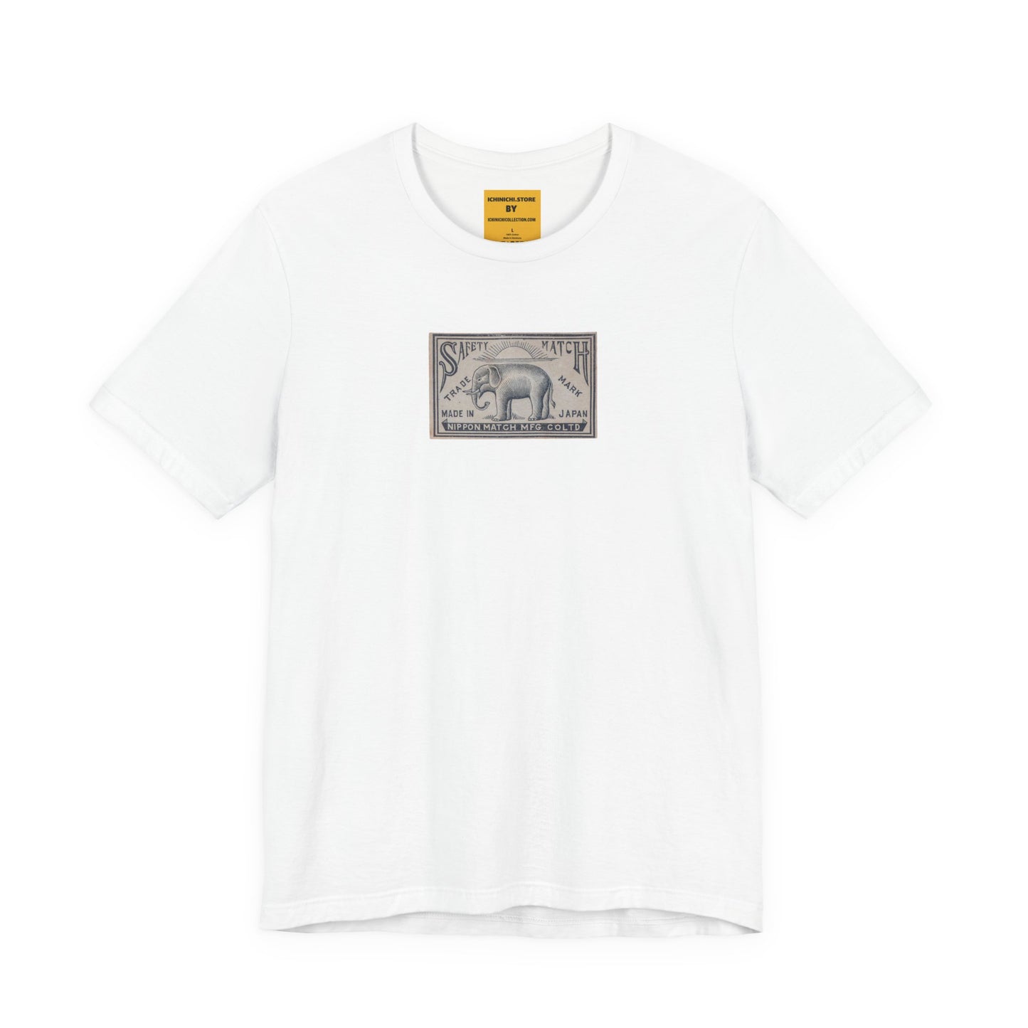 Nippon Match Vintage Elephant Label Unisex Tee