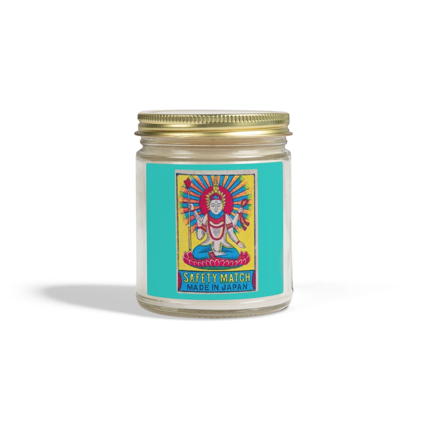 Hindu Deity Safety Match ,Vintage Japanese Matchbox Label Scented Candle | India Export Archive