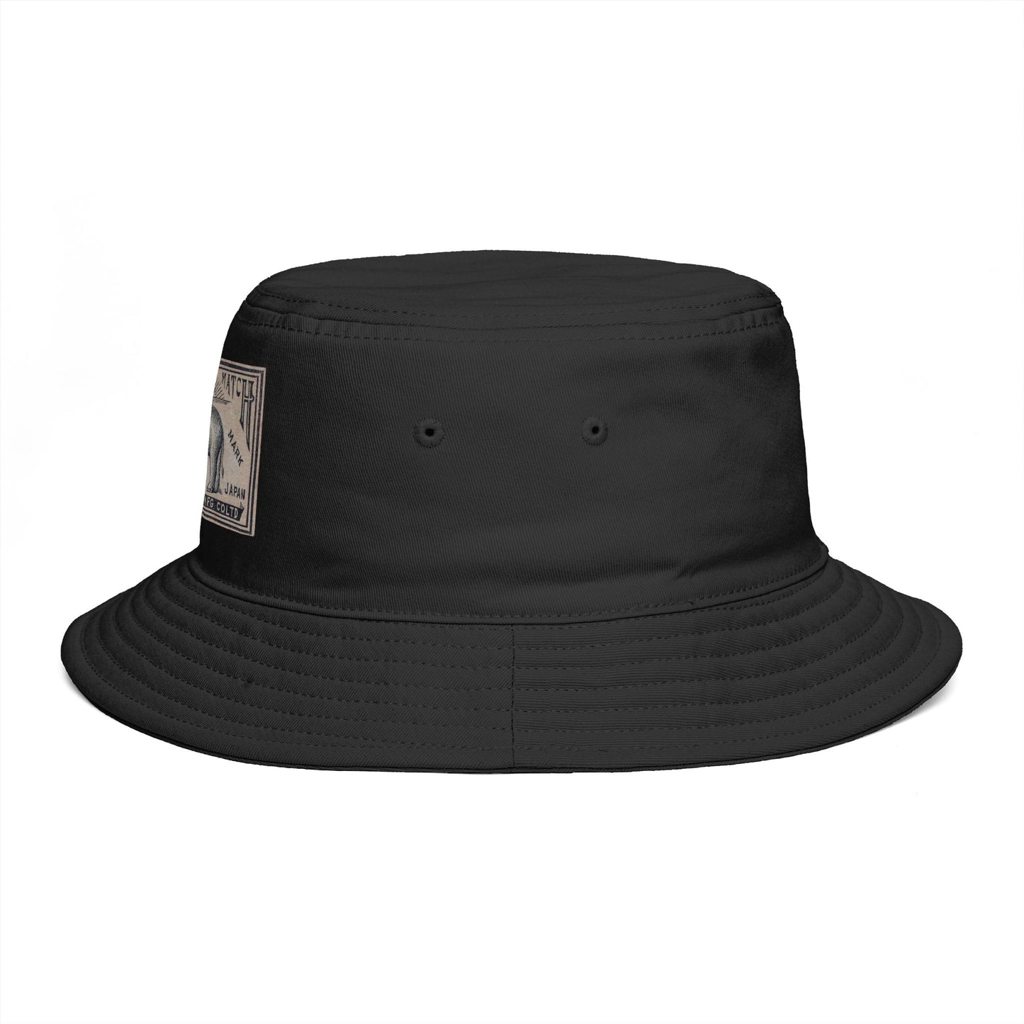 Nippon Match Vintage Elephant Label Bucket Hat