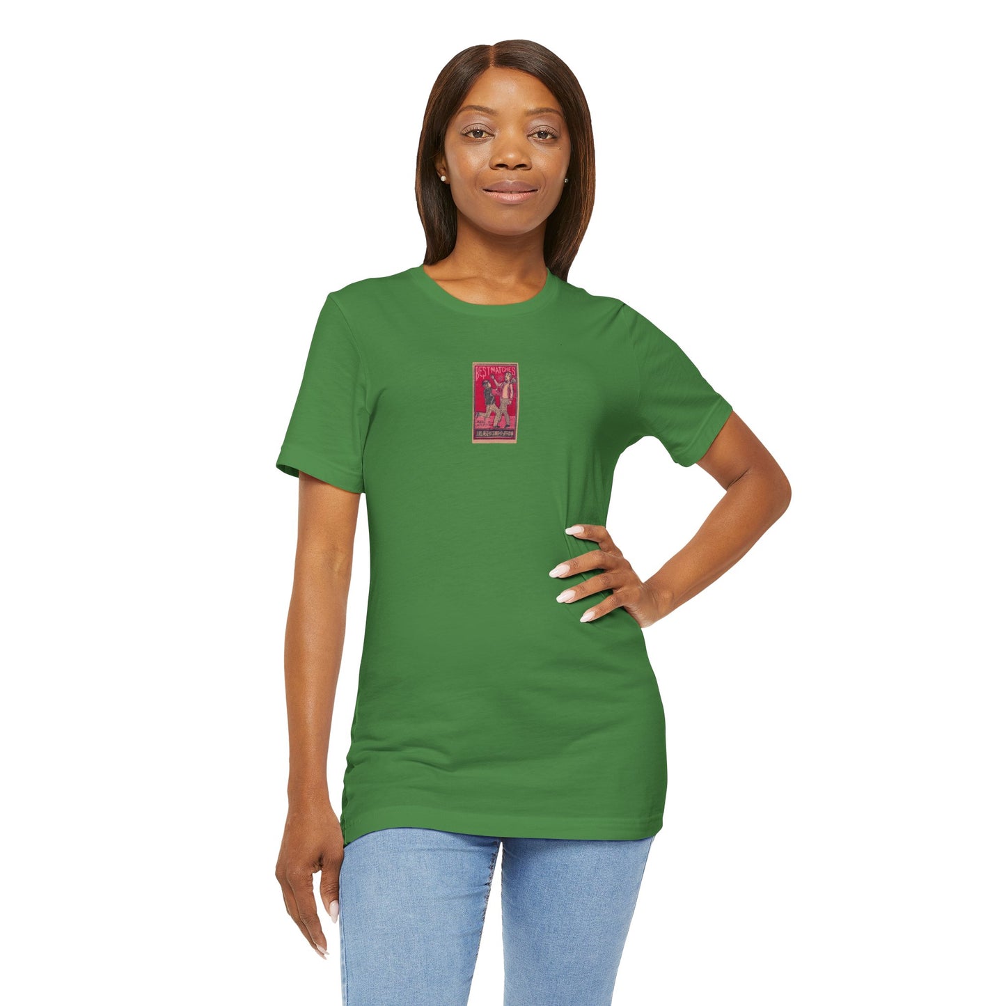 Copy of Unisex Jersey Short Sleeve Tee man on frog