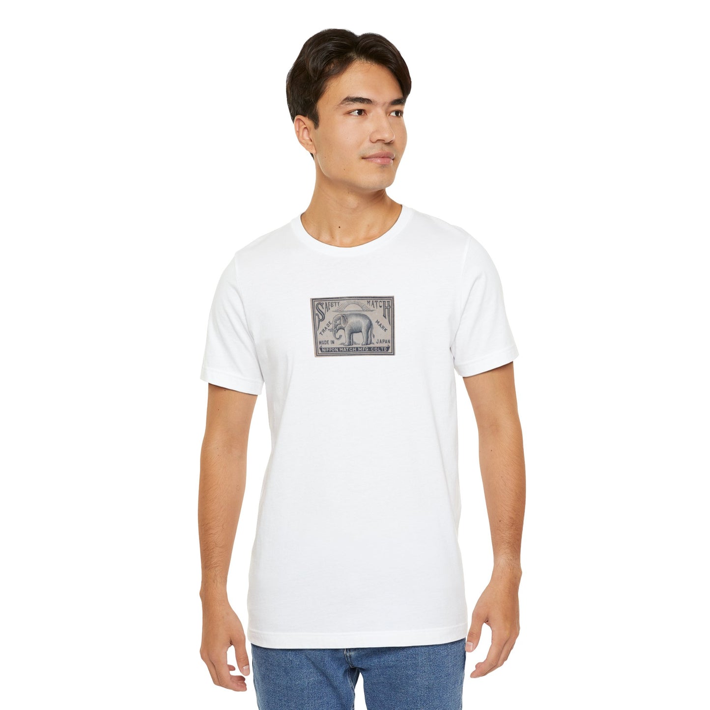 Nippon Match Vintage Elephant Label Unisex Tee