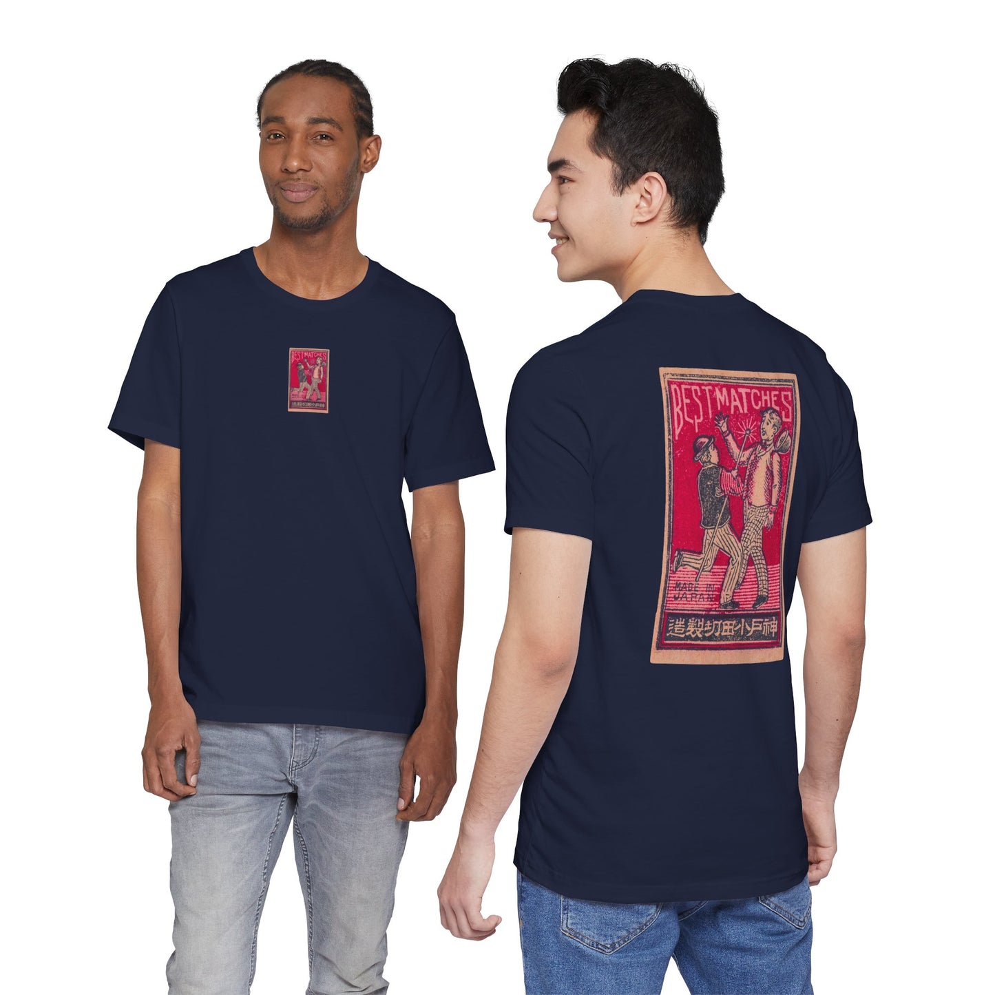 Copy of Unisex Jersey Short Sleeve Tee man on frog