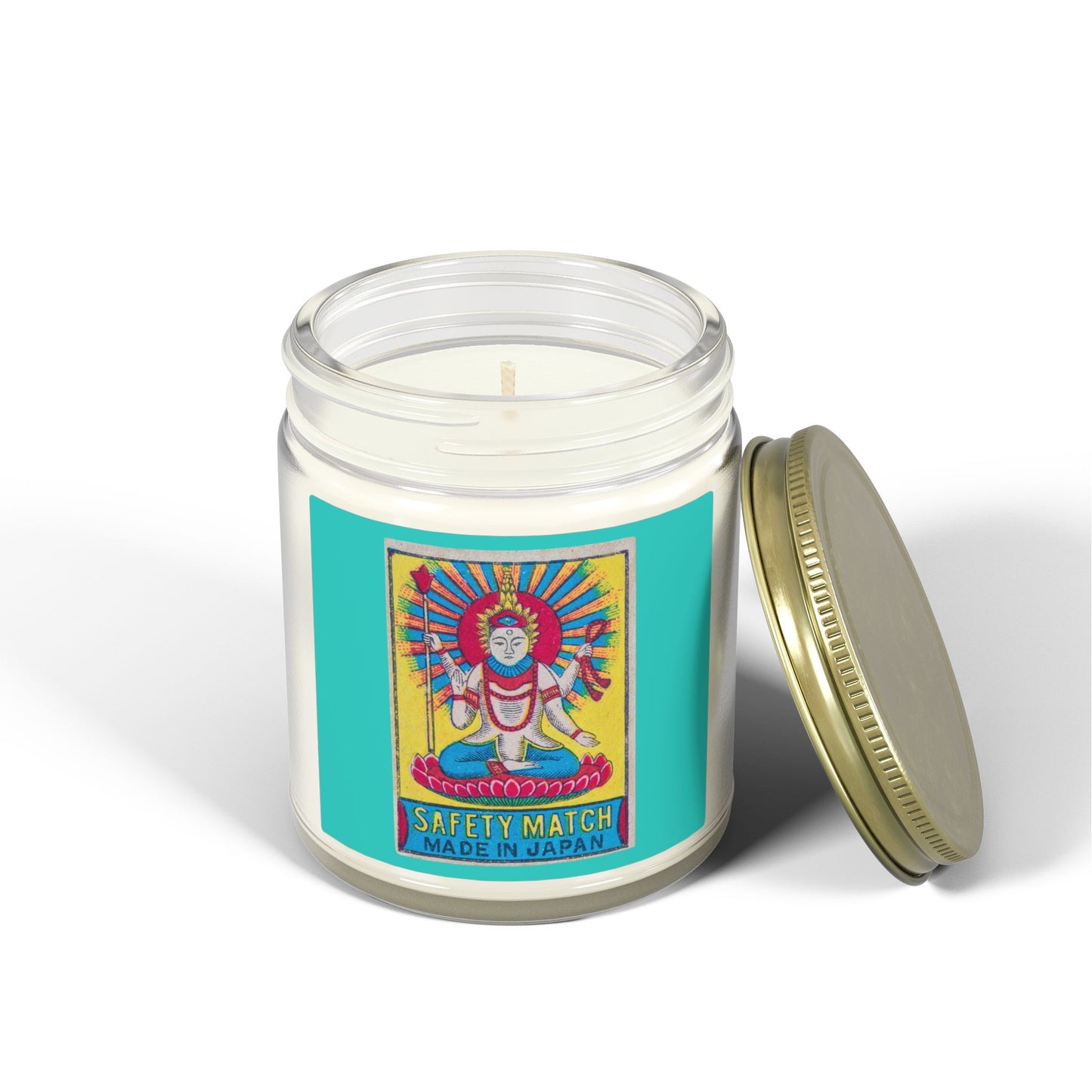 Hindu Deity Safety Match ,Vintage Japanese Matchbox Label Scented Candle | India Export Archive
