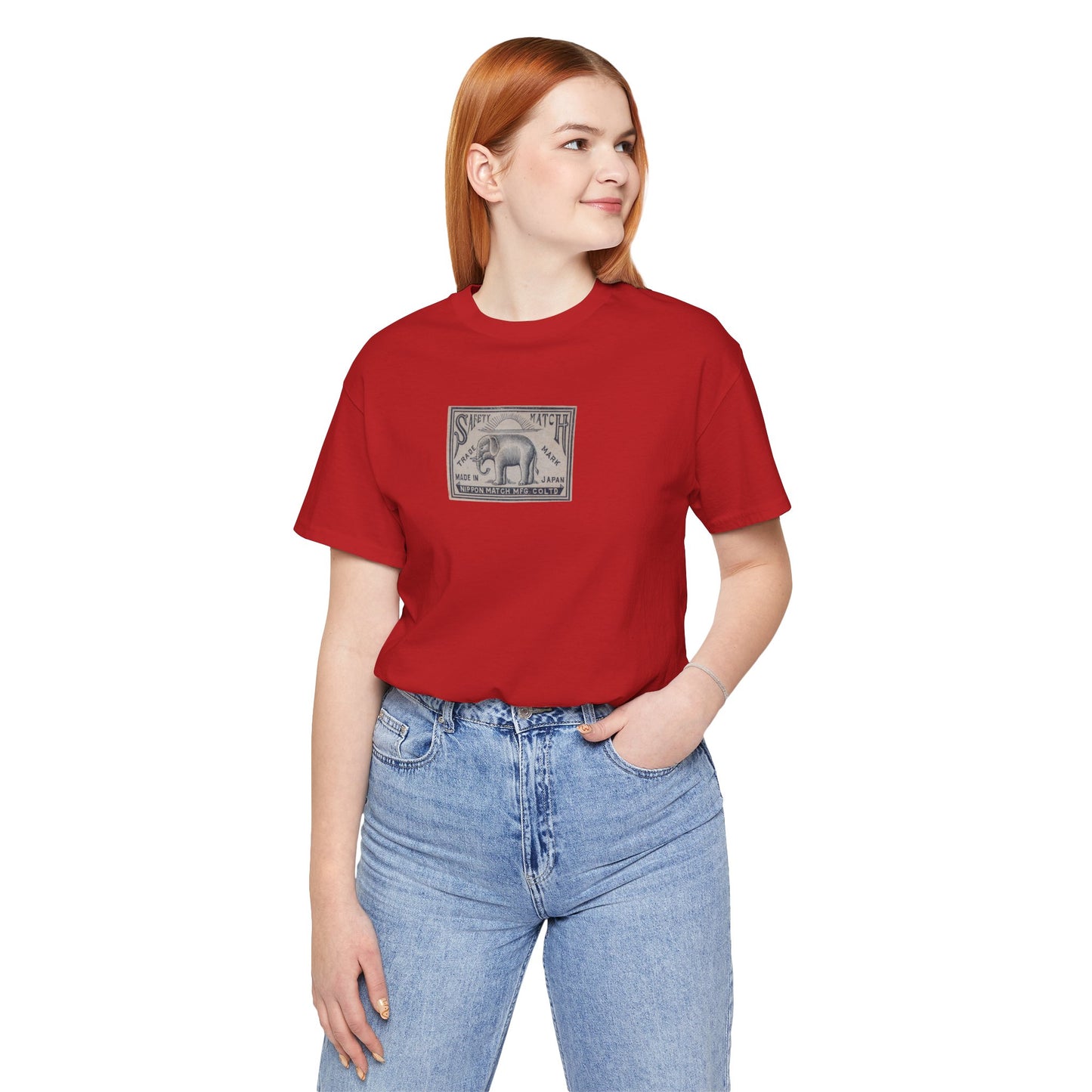 Nippon Match Vintage Elephant Label Unisex Tee