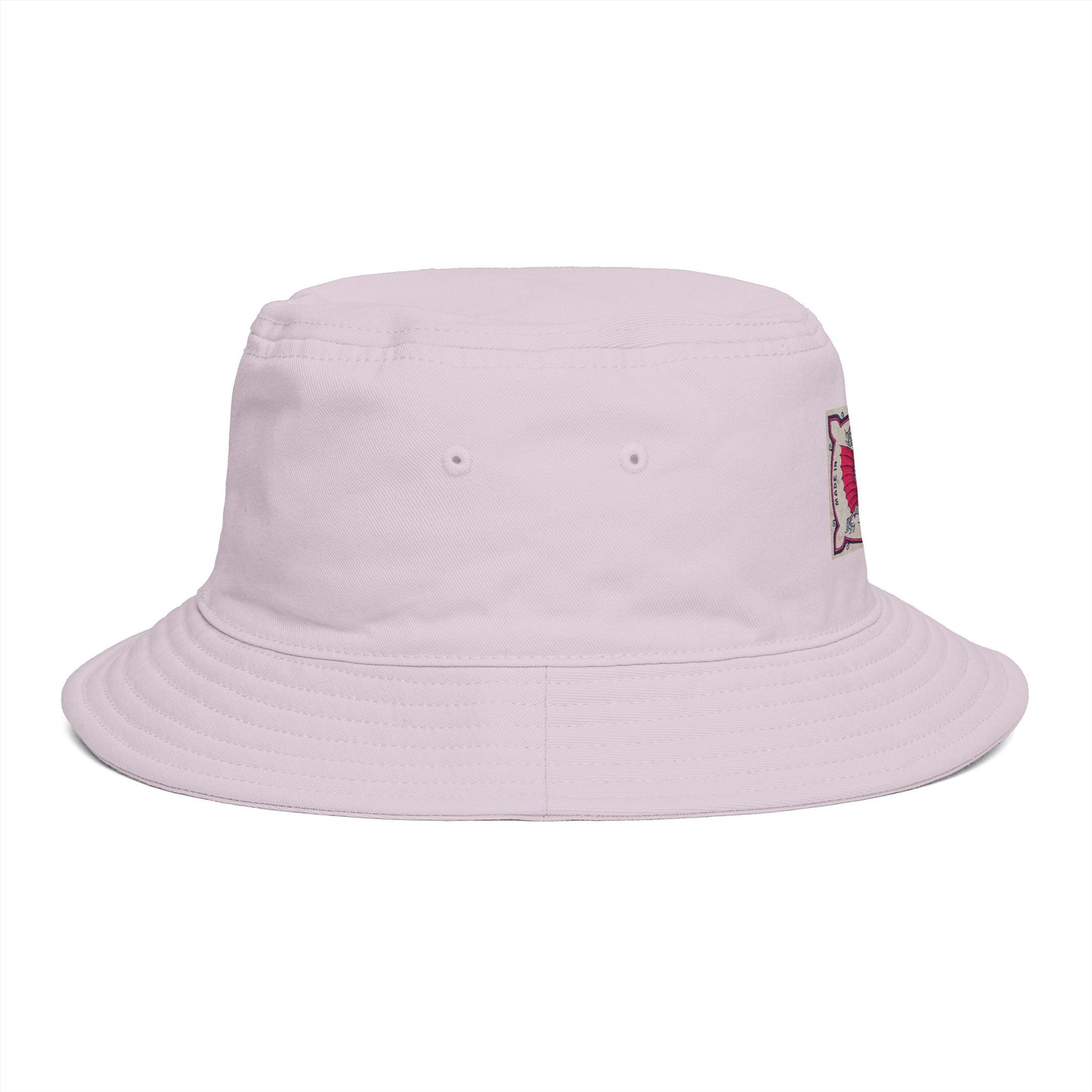 Superior Match Winged Officer Vintage Label Bucket Hat