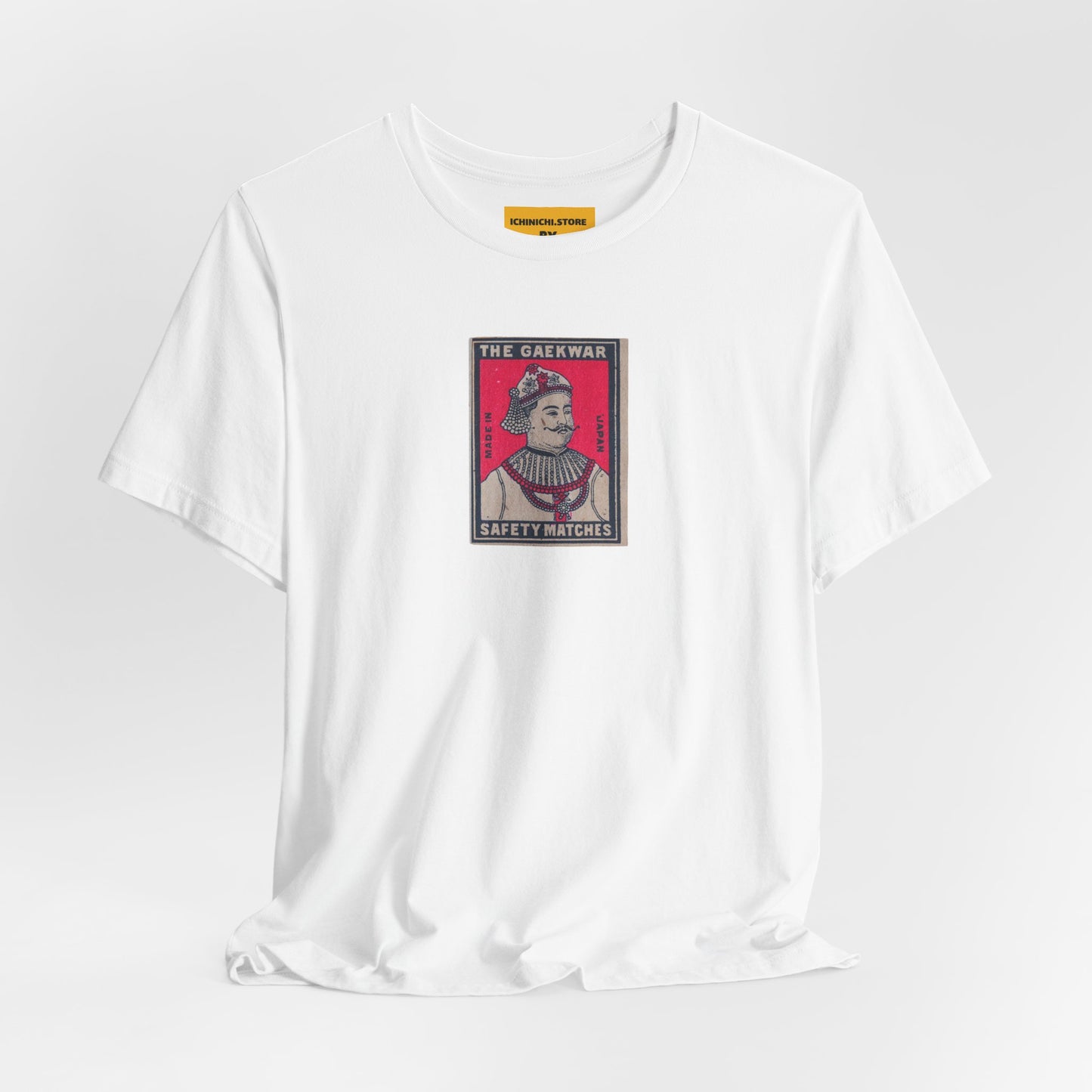 The Gaekwar Vintage Matchbox Label Unisex Tee
