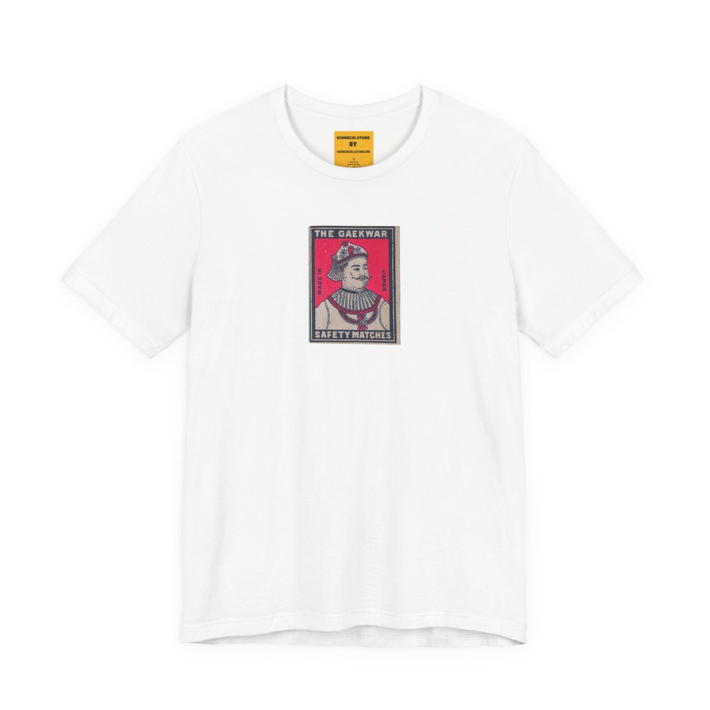 The Gaekwar Vintage Matchbox Label Unisex Tee