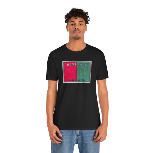 Home Rule Vintage Japanese Matchbox Label Unisex Tee