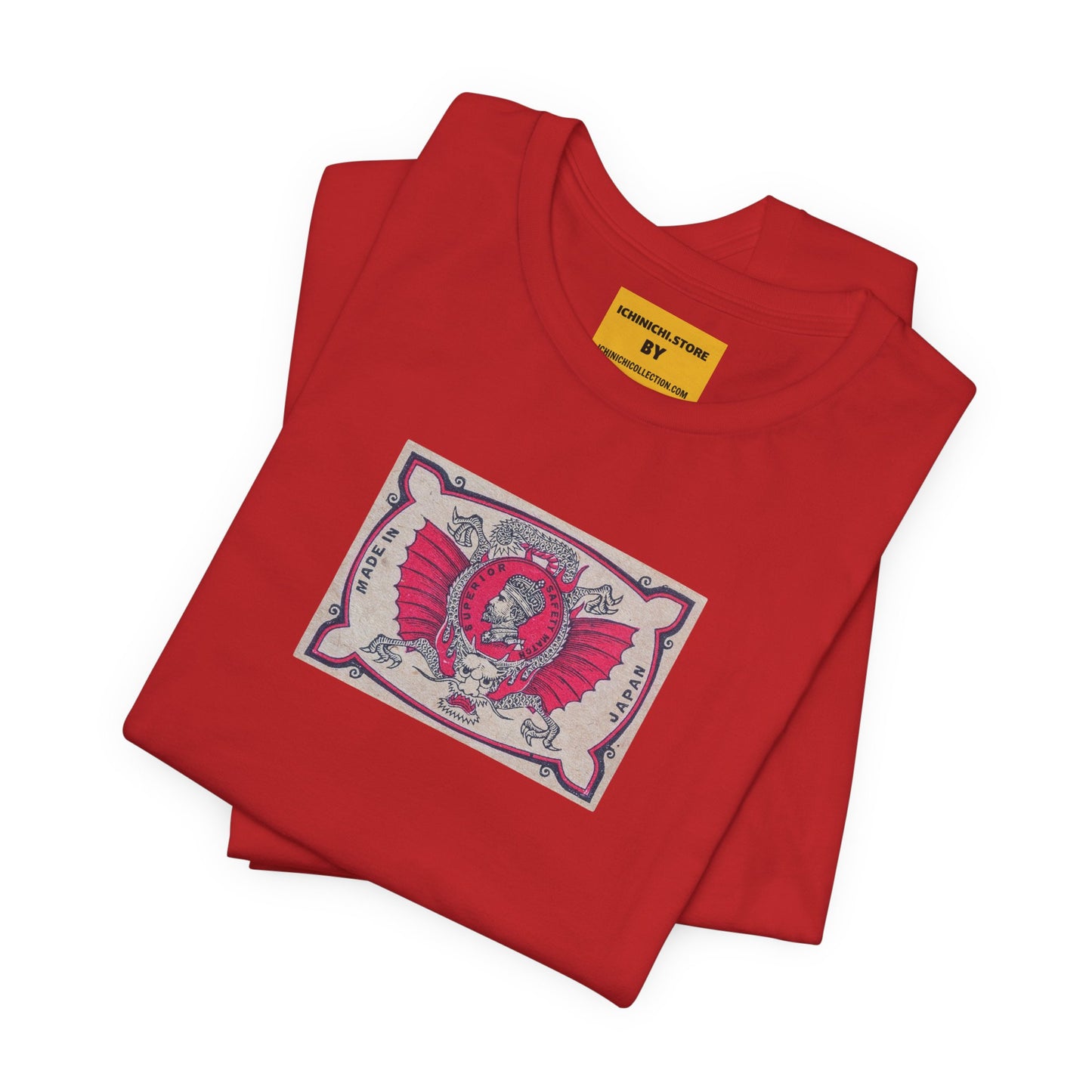 Superior Match Winged Officer Vintage Japanese Label Unisex Tee